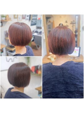 ムクヘアー(MuKuHair) レディースツーブロックボブ