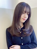 ボヌール 銀座並木通り店(Bonheur)&nbsp;【銀座/有楽町】stilist高落レイヤーカットナチュラルブラウン