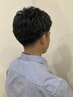【メンズオススメNo2】メンズカット＋ヘッドスパ￥5300
