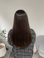 2195ヘアー 世田谷代田(2195hair)&nbsp;くすみベージュ/縮毛矯正/地毛風ストレート/髪質改善