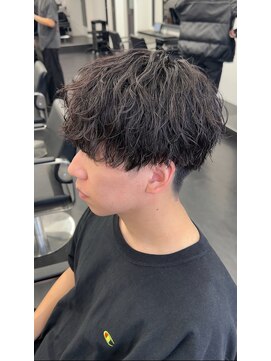 ドットトウキョウ 横浜店(dot.tokyo) 1ヶ月後経過しても立体的に動く波巻きパーマ