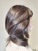 松本平太郎美容室 国立店 セミロングレイヤー×クリープパーマ×イノアカラー