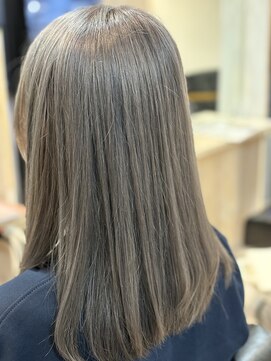 シャルムヘアー(charme hair) ミルクティーグレー