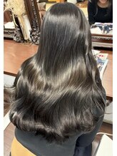 ナナナパレナ 梅田店(nanana parena) 艶最強×透け感/くすみ◎髪質改善/黒髪・ダークグレージュ