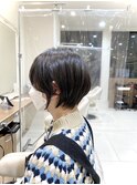 地毛風ストレート×ショートボブ【Ash大泉学園　横山】