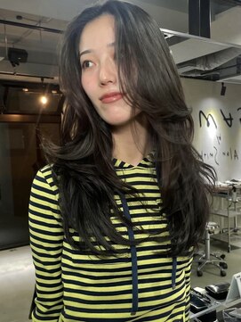 ゲームバイアランスミシー 心斎橋(GAME by Alan Smithee) ロングレイヤー×ダークブラウン