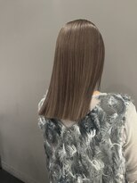ヘアーエスクールシーユー 枚方T-SITE店(hair S.COEUR×Cu)&nbsp;まろやかベージュカラー/大阪枚方美容室