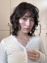 ロンドアンメゾン 原宿(Lond un Maison.)&nbsp;暗めカラー/韓国風巻き/レイヤーカット/くすみベージュ/原宿