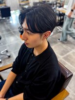 アムレヘアーエタ(amule hair eta)&nbsp;【amule hair eta】韓流風センターパート/毛流れ/10代/20代