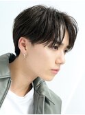 men's/メンズ/刈り上げセンターパート/フェザーパーマ/原宿