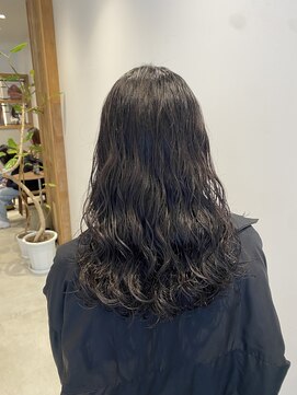 ウェーブパーマ