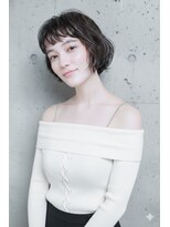 ニューヨークニューヨーク ピオレ姫路店(NYNY)&nbsp;オン眉×ふわふわミニボブ