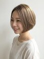 アンド 夙川(AND)&nbsp;【大人ボブ】乾かすだけで簡単スタイリング。