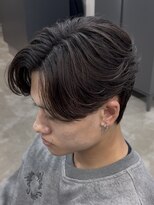 エデアンホンテン メンズサロン(EDEAN 本店 (旧:EDEAN 上通)) 熊本ニュアンスパーマ フェザーパーマ 刈り上げセンターパート