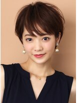 ロビー 青山(ROBBY)&nbsp;ショートヘア/分け目無し前髪あり/大人ショート/30代/40代/50代
