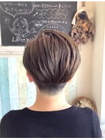 リエットヘア(Lie et.hair)&nbsp;大人女性 の丸みショートスタイル【西尾市 美容院】
