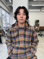 パーキング 心斎橋(PARKiiiNG)&nbsp;ニュアンスパーマ/ニュアンスウルフ/ダウンバング/メンズヘア