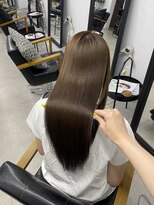 ダーツ(darts)&nbsp;ロング×縮毛矯正×カラーの艶髪