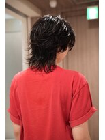 ウーズ ハラジュク(Ooze.HARAJUKU) ハッシュカットグレージュデザインカラーツートーンカラー原宿
