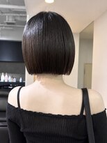 フォト 新宿三丁目(foto)&nbsp;顎下1cm切りっぱなしボブ