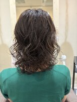 アストラール 大曽根店(astrale)&nbsp;スパイラルパーマ/束感/ミディアム【大曽根/パーマ】