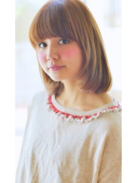 アンアミ オモテサンドウ(Un ami omotesando) 【Un ami】☆ふんわり柔らかミディアムボブ☆