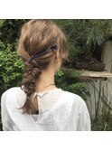 ☆お客様ヘアアレンジ☆青山迎賓館近郊。