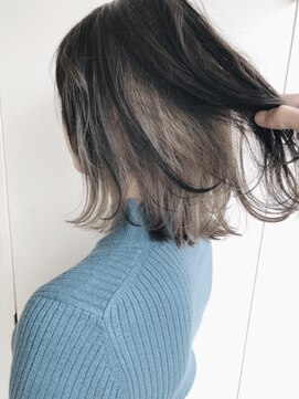 スー 渋谷(suu) ＊SUNインナーカラーパールグレージュ☆デザインカラー