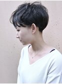 【morio池袋】可愛くて色気のある春夏エッジショート刈り上げ