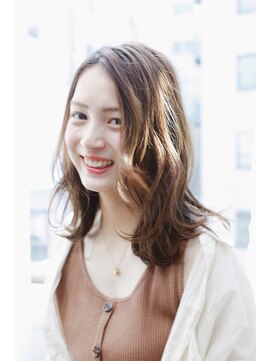 ココロ(COKORO) ほつれミディアムレイヤー