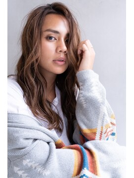 エイミー(Aimee) Aimeeかきあげウェーブ×ショコラベージュ