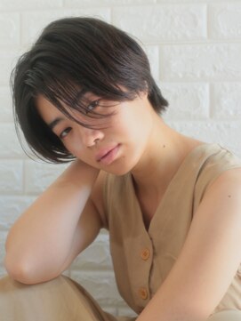 ロンドプランタン 恵比寿(Lond Printemps) Lond佐野 大人かわいい 黒髪センシュアルショート