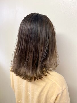 オアシス ガーデン 大宮店(Oasis GaRDEN) 外ハネボブ×シースルーカラー♪