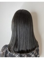 セシルカットフリンジウェーブ×大人かわいい前髪ココアブラウン