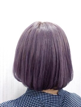 トムキャット(TOM CAT) ケアブリーチ ラベンダーパープル ボブ