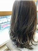 【LOERUN】透明感たっぷりミントベージュ