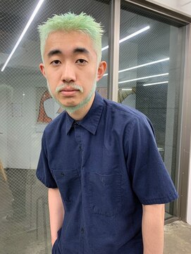 レコ 渋谷(LECO) メンズハイトーン バズカット　改