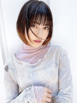 レトン 銀座(leton) 似合わせカット/アースカラー/くびれヘア［銀座］