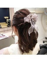 ミューズセレネシノ(MUSE Selene Shino)&nbsp;結婚式ヘアアレンジ