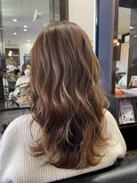 美容室 夢先案内&nbsp;艶々ロングウェーブ