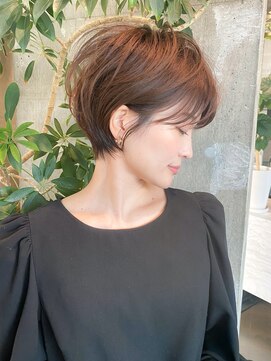 ロビー 表参道(ROBBY) 30代ショート/40代ショート/束感ショートボブ/小顔ショート