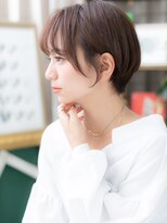 カバーヘア イヴ 戸頭店(COVER HAIR EVE)&nbsp;★透け感シースルーバングＡラインボブショート20代30代40代★8