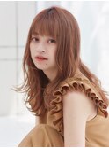 レイヤーたっぷり外ハネセミロング!