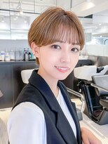 アイティーバイアルバム 松戸店(IT by ALBUM) マッシュショート_グレージュカラーボブウルフ_58803