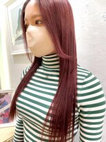 ロンドシエル 横浜(Lond ciel)&nbsp;ダブルカラー韓国顔周りハイトーン×ヘルシースタイル【横浜】