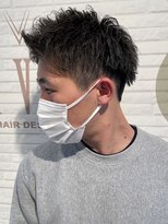 ヘアーデザイン ビビッド(HAIR DESIGN VIVID)&nbsp;アップバングスタイル