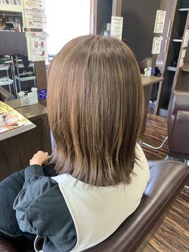 ヘアドゥポジャ 富岡店(Hair Do poja) 髪質改善カラー・カット（M）＋ハイライト