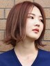 【自然なつや髪へ】カット＋ストレート＋カラー＋トリートメント 通常￥28,000