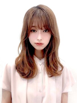 ジュネス 銀座(JYUNESU) ロングレイヤーグレージュカラー美肌カラー透明感20代30代40代