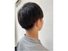 TEL予約限定【メンズ・夜割り】カット＋眉カット＋TR縮毛矯正￥15600